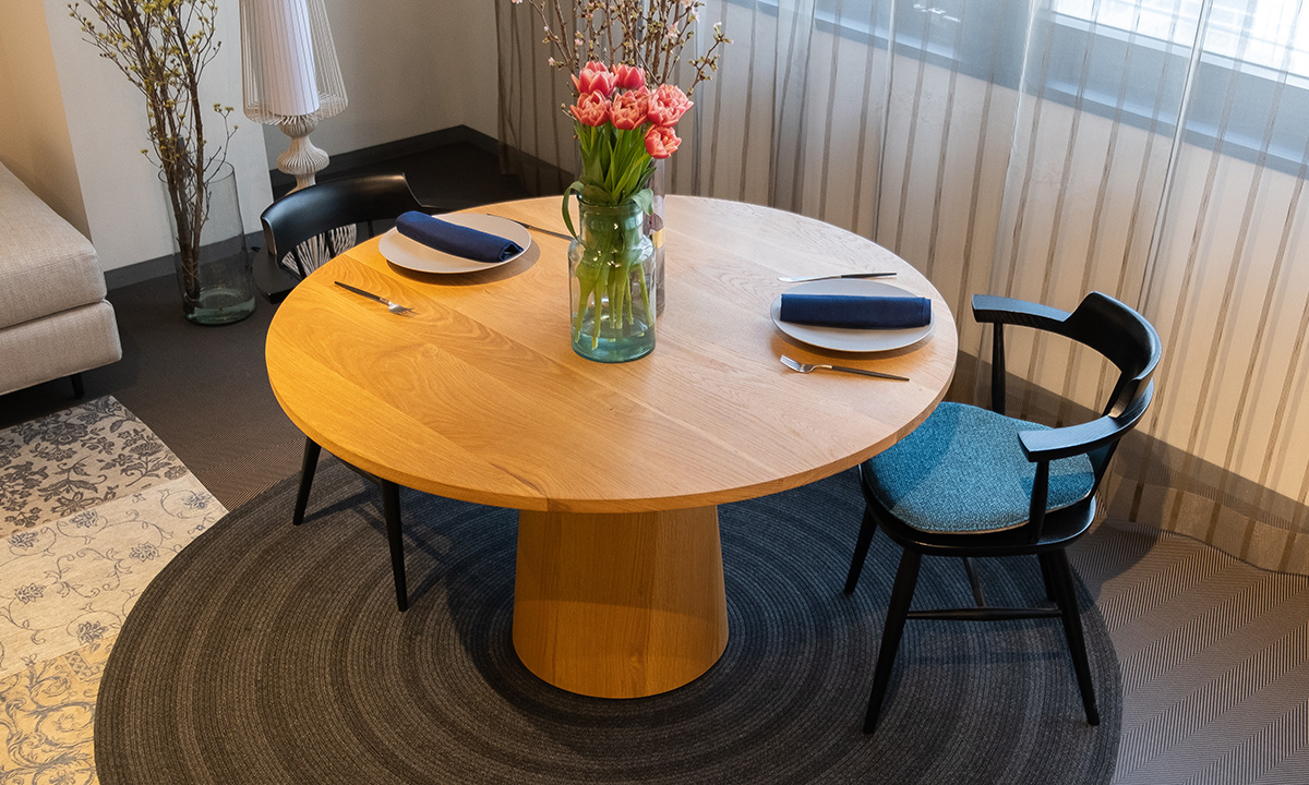 丸テーブル 円形ダイニングテーブル おすすめ 大阪マルキン家具